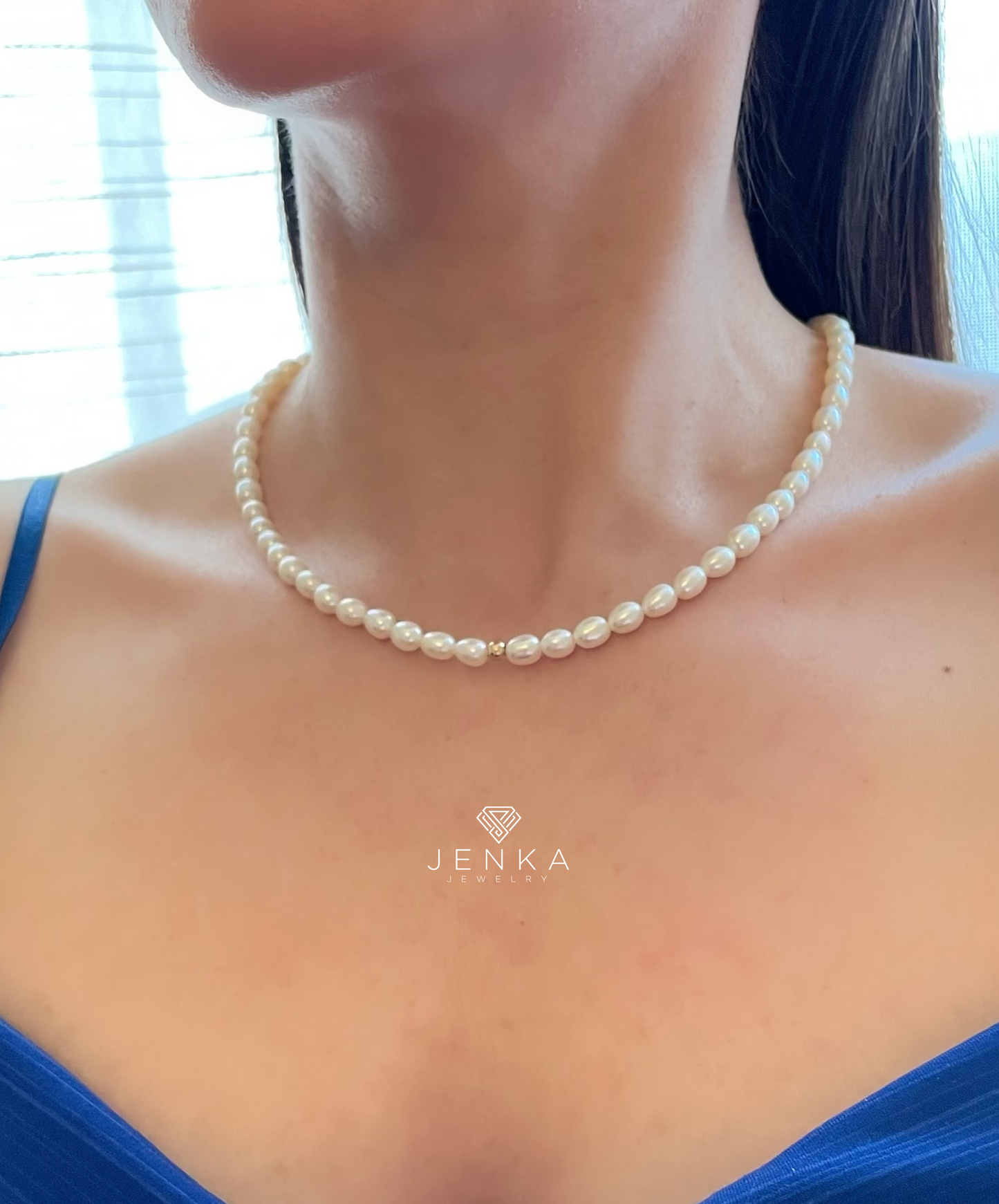 Triple Pearl Necklace