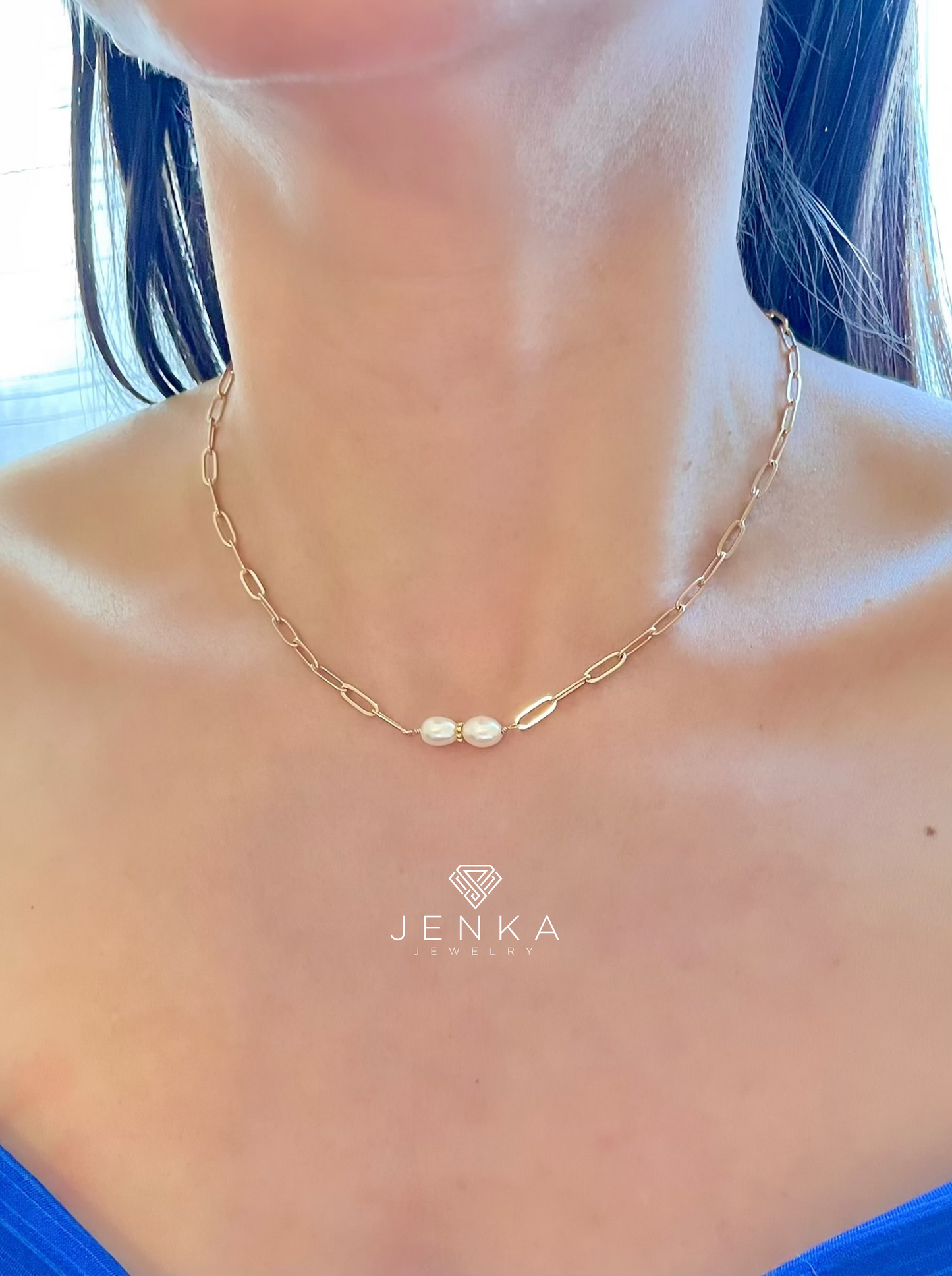 Triple Pearl Necklace