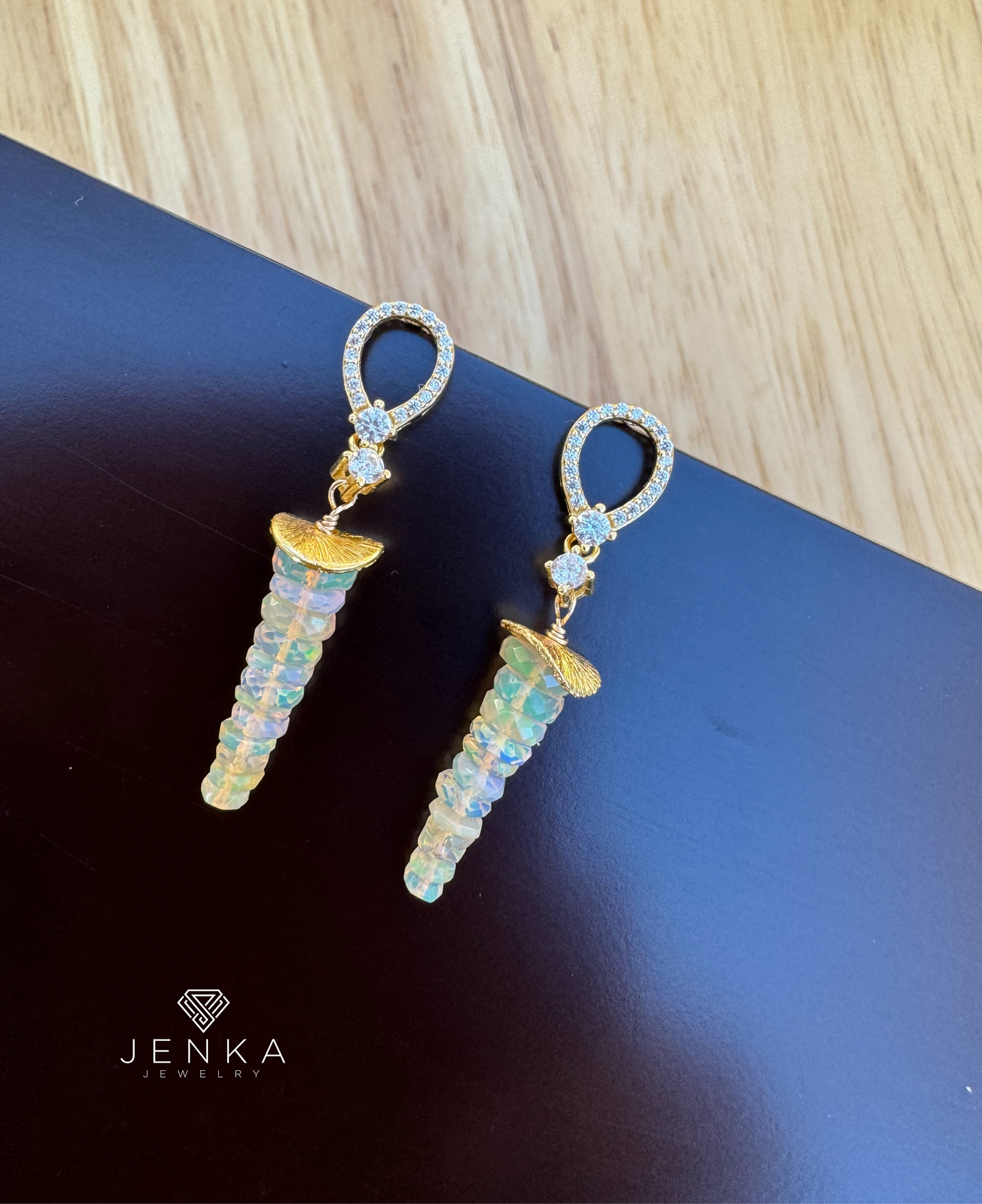 Opal Earrings