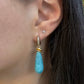 Blue Agate Earrings