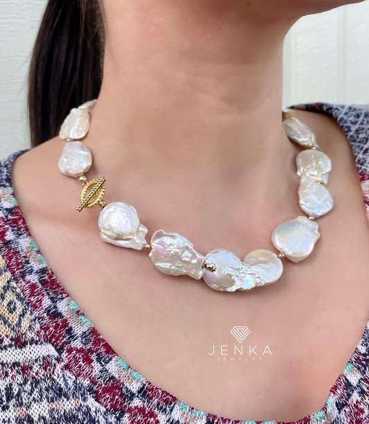 Baroque Pearl Necklace