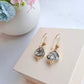 Black Rutile Earrings