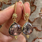 Black Rutile Earrings