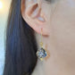 Black Rutile Earrings