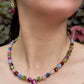 Ruby & Agate Necklace