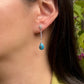 Turquoise Silver Earrings