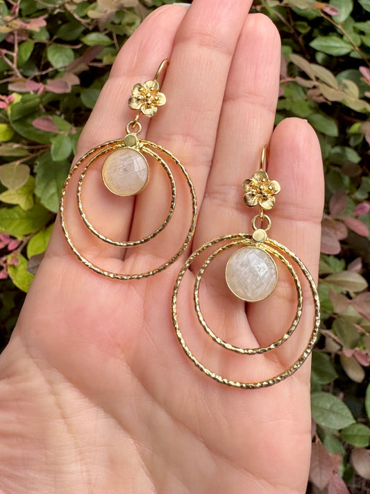 Moonstone Earrings