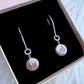 Champagne Coin Pearl Earrings