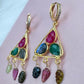 Multi-Gemstone Earrings