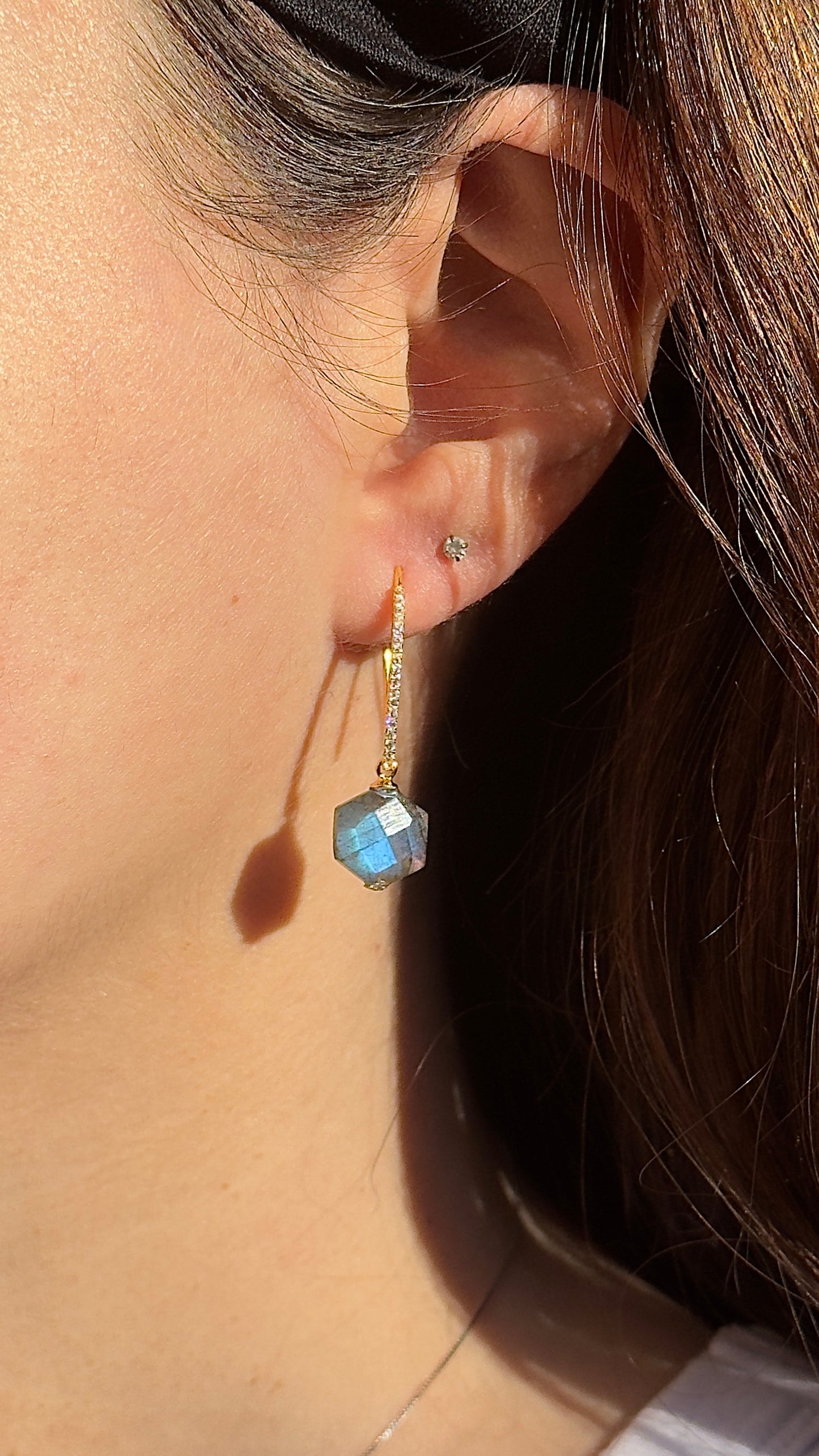 Labradorite Earrings