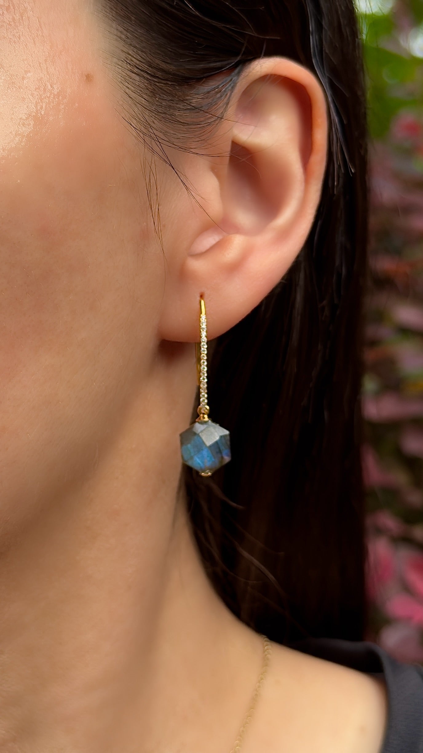 Labradorite Earrings