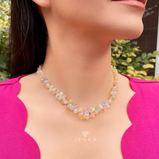 Ethiopian Opal Necklace