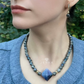 Labradorite and Agate Set