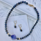 Labradorite and Agate Set