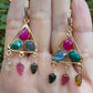 Multi-Gemstone Earrings