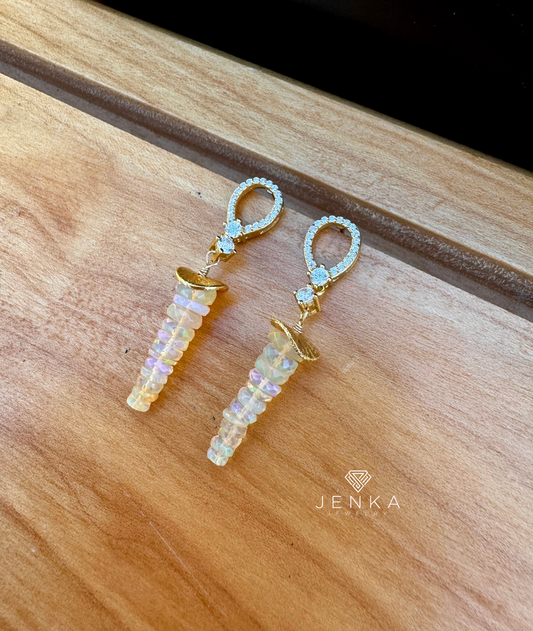 Opal Earrings