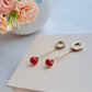 Ruby Drop Earrings