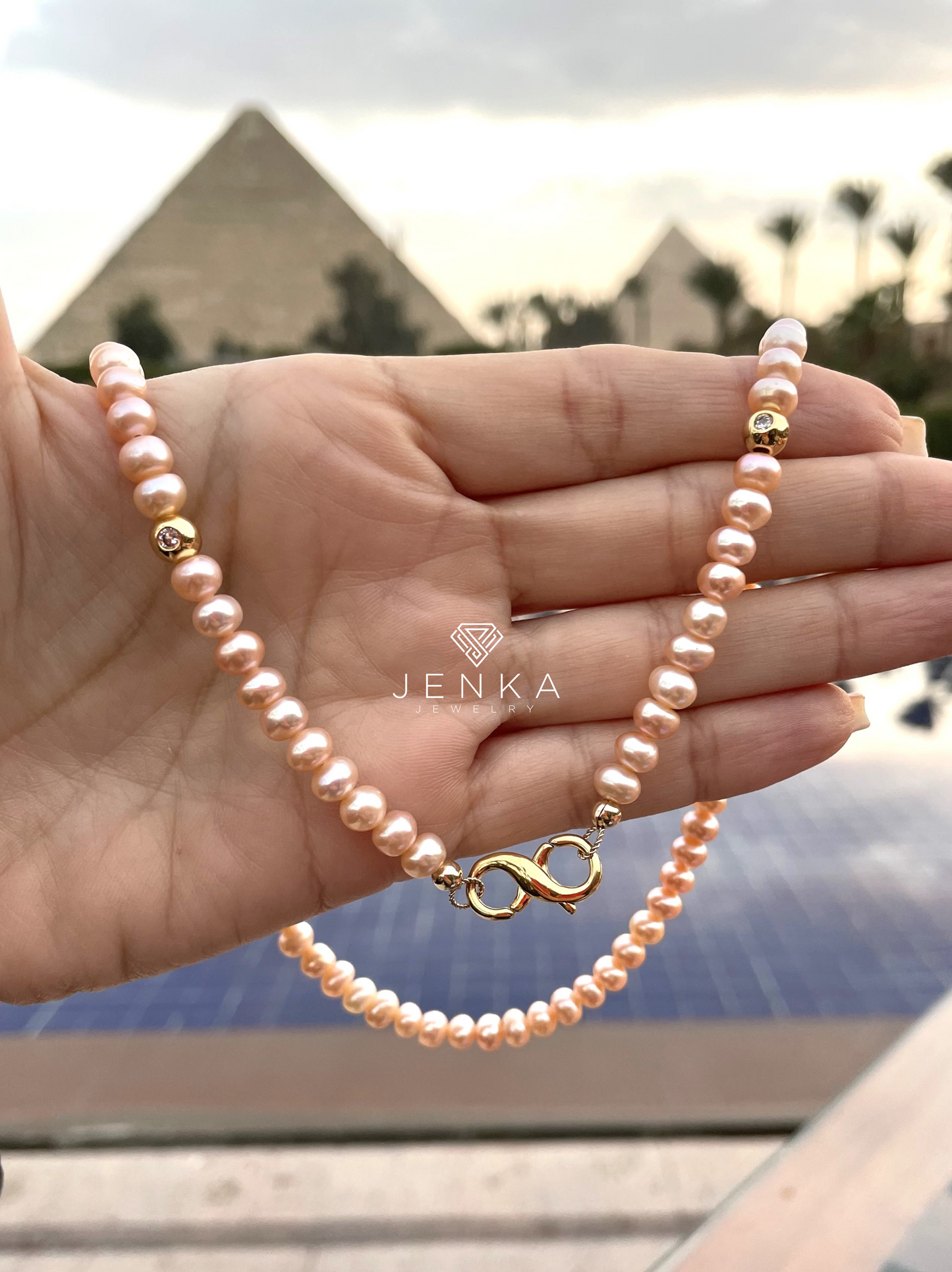 Infinite Pearl Necklace