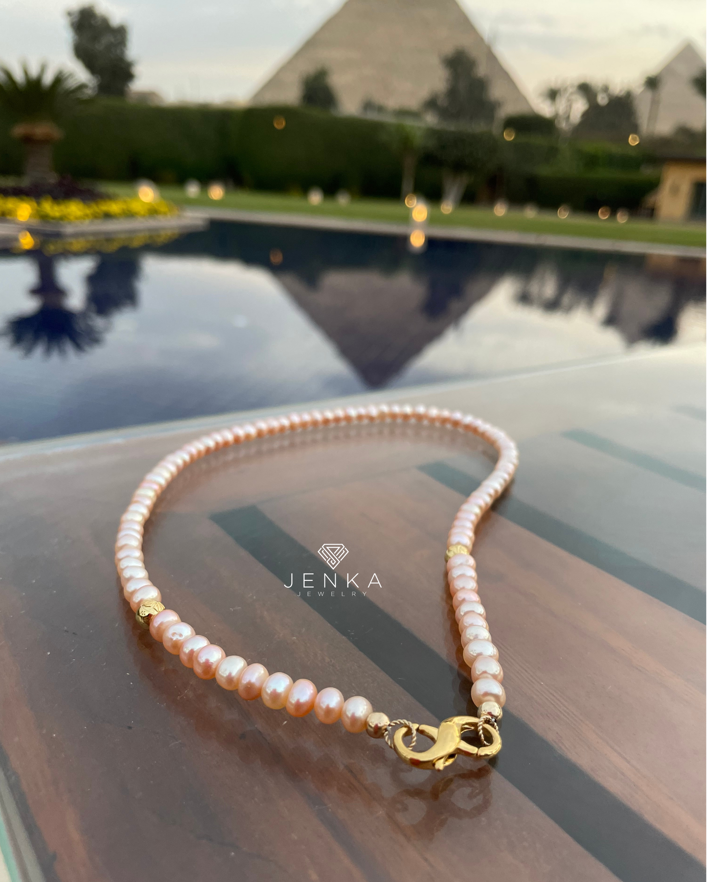 Infinite Pearl Necklace