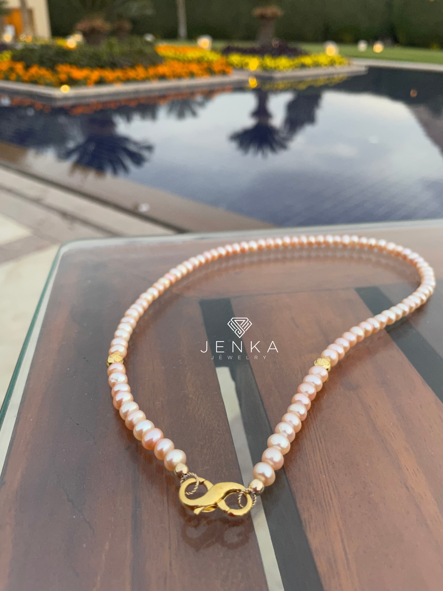 Infinite Pearl Necklace