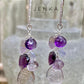 Amethyst Rain Earrings