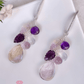 Amethyst Rain Earrings