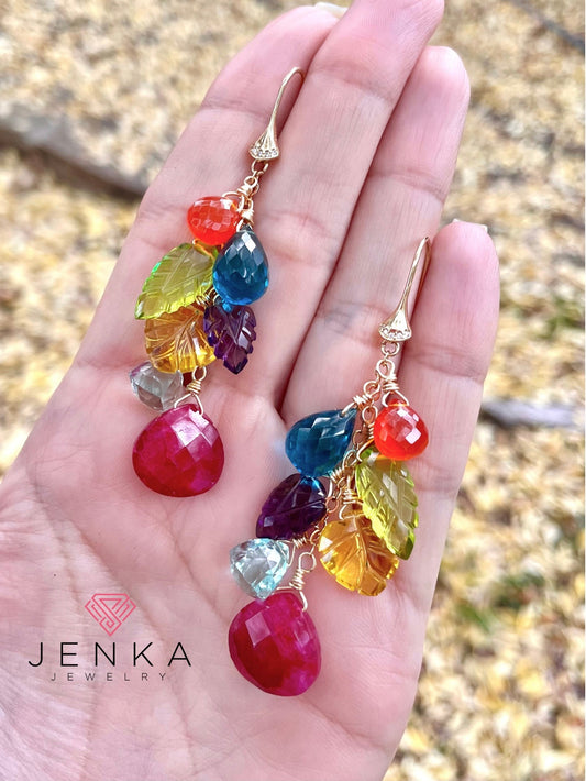 Colorful Spring Earrings