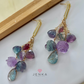 Fluorite & Labradorite Earrings
