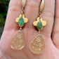 Lemon Quartz Earrings