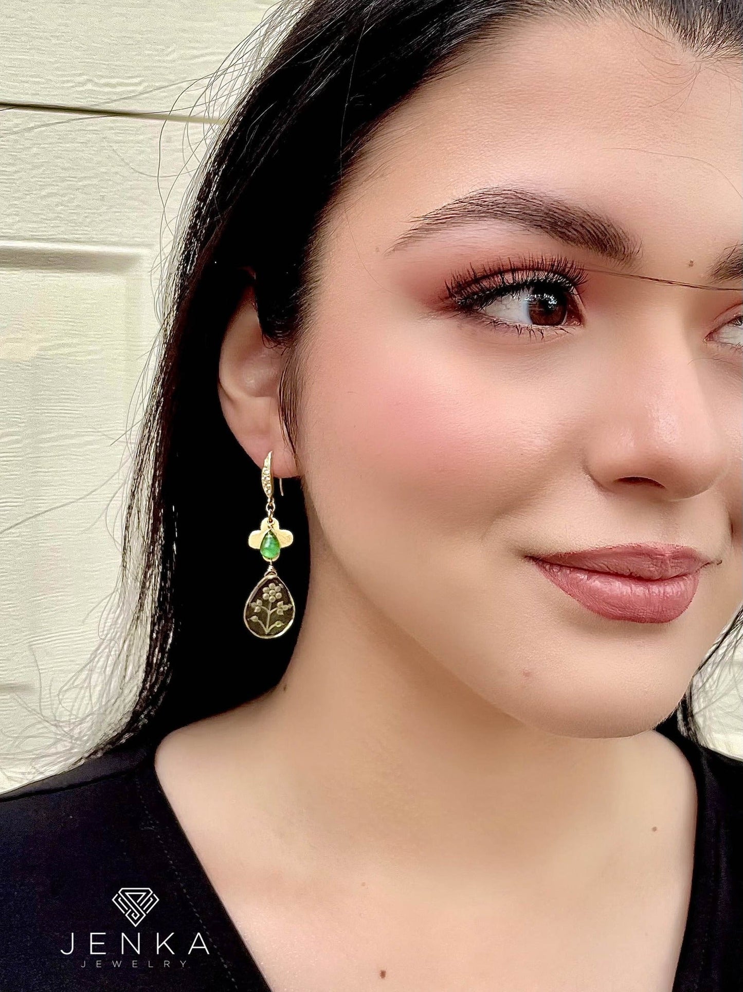 Lemon Quartz Earrings