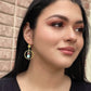 Opal and Tourmaline Earrings