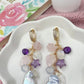 Baroque Pearls & Gemstone Garden Earrings
