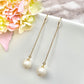 White Pearl Earrings